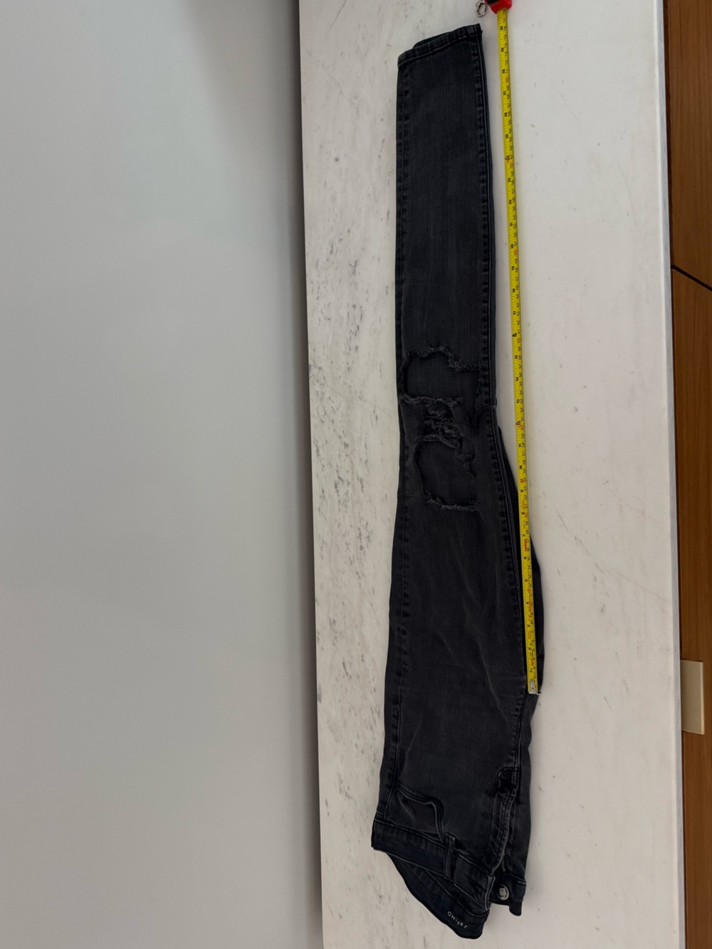 J Brand Black Washed Skinny Jeans